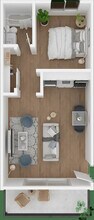 Studio B floor plan